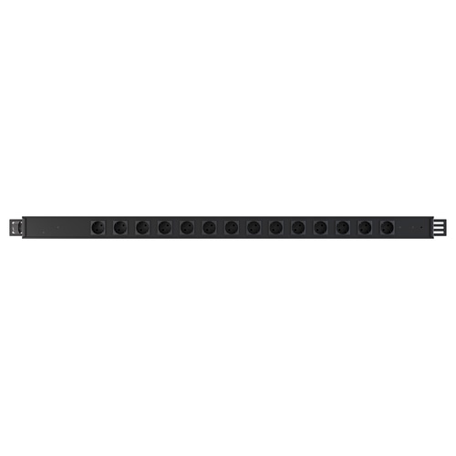 Vertiv PowerGo Basic rPDU | 0U | Vertical | 230V| 16A | 3.6kW | (14) German Schuko Outlets | 50/60Hz | German Schuko inlet | Single-Phase | EP0G80A1