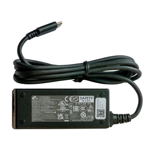 Zebra PWR-BGA15V45W-UC2-WW power adapter/inverter Indoor 45 W Black