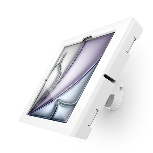 Compulocks iPad Air M2 11 (2024) Apex Enclosure Tilting Wall Mount - White