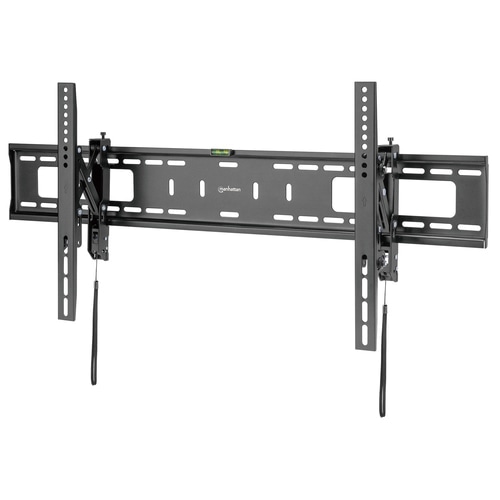 Manhattan TV & Monitor Mount (Anti Theft), Wall (with extension), Tilt, Screen Sizes: 43-100, Black, VESA 200x200 to 800x400mm, Max 75kg, LFD