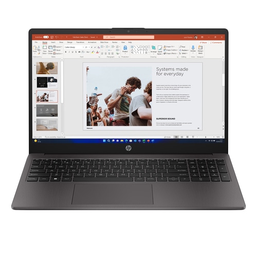 HP 255 15.6 inch G10 Notebook PC AMD Ryzen 3 7330U Laptop 39.6 cm (15.6) Full HD 8 GB DDR4-SDRAM 256 GB SSD Wi-Fi 6 (802.11ax) Windows 11 Home