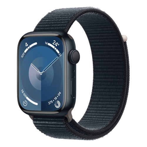 Apple Watch Series 9 (Demo) 45 mm Digital 396 x 484 pixels Touchscreen Black Wi-Fi GPS (satellite)
