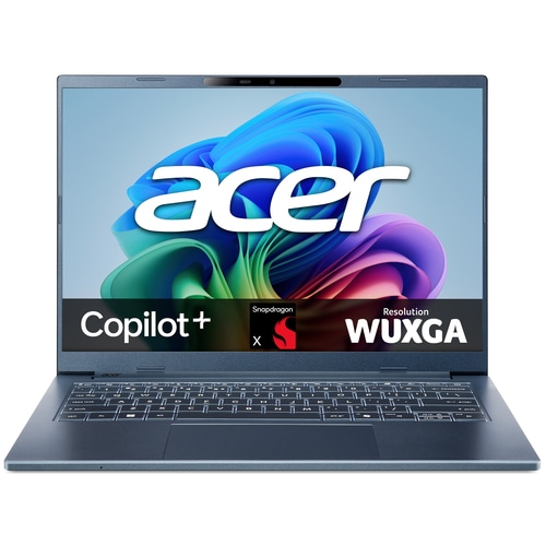 Acer Aspire 14 AI A14-11M  14 WUXGA (19201200) 120Hz, Snapdragon X1-26100, 16GB LPDDR5X, 512GB SSD, Windows 11 Laptop