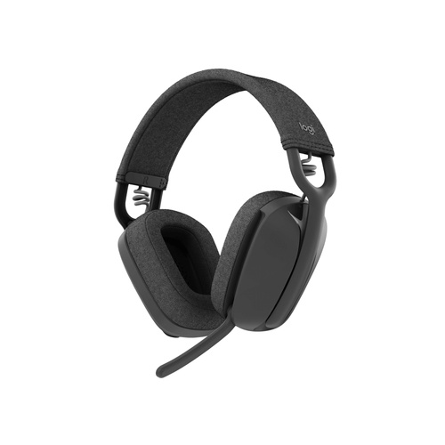 Logitech Zone Vibe Wireless Headset Head-band Calls/Music USB Type-C Bluetooth Graphite