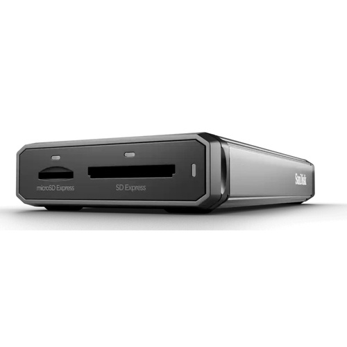SanDisk PRO-READER card reader USB 3.2 Gen 2 (3.1 Gen 2) Type-C Black, Grey