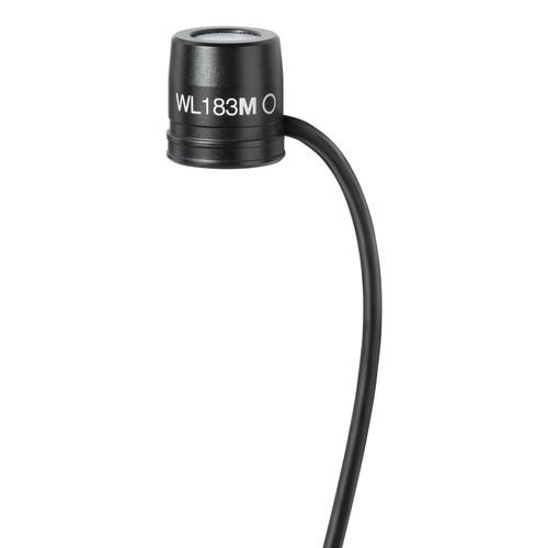 Shure WL183M Black Lavalier/Lapel microphone