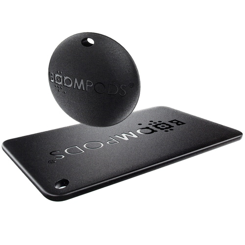 Boompods Boomtag & Boomcard Pack Item Finder Black