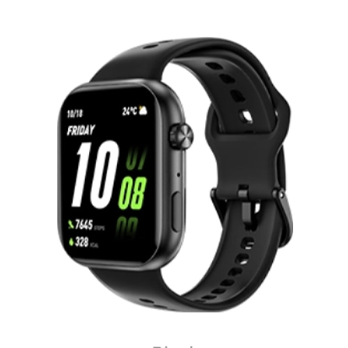 Honor InfoWear Watch 2i 4.7 cm (1.85) AMOLED 49.7 mm Digital 390 x 450 pixels Touchscreen Black