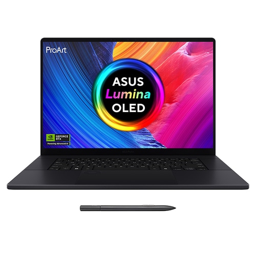 ASUS ProArt P16 H7606WP-RJ087W Copilot+ PC AMD Ryzen AI 9 HX 370 Laptop 40.6 cm (16) Touchscreen 3K 64 GB LPDDR5x-SDRAM 4 TB SSD NVIDIA GeForce RTX 5070 Wi-Fi 7 (802.11be) Windows 11 Home Black