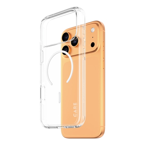 PanzerGlass CARE by  Flagship Case Transparent Urban Explorer w. White MagSafe iPhone 17 Pro Max