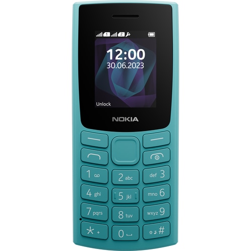 Nokia 105 4.57 cm (1.8) 78.7 g Cyan Feature phone
