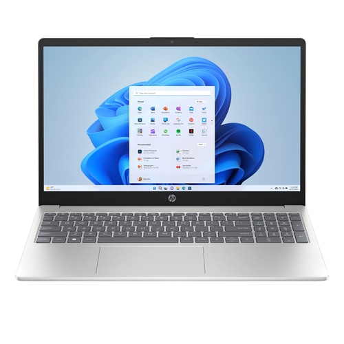 HP Laptop 15-fc0053na AMD Ryzen 3 7320U 39.6 cm (15.6) Full HD 8 GB LPDDR5-SDRAM 512 GB SSD Wi-Fi 6 (802.11ax) Windows 11 Home Silver