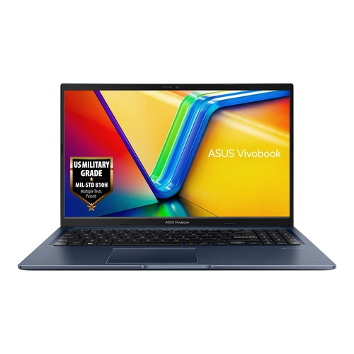 ASUS Vivobook 15 M1502YA-NJ397W AMD Ryzen 5 7430U Laptop 39.6 cm (15.6) Full HD 8 GB DDR4-SDRAM 512 GB SSD Wi-Fi 6E (802.11ax) Windows 11 Home Blue