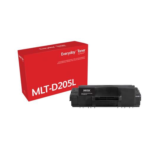 Everyday Black Toner compatible with Samsung MLT-D205L, High Yield
