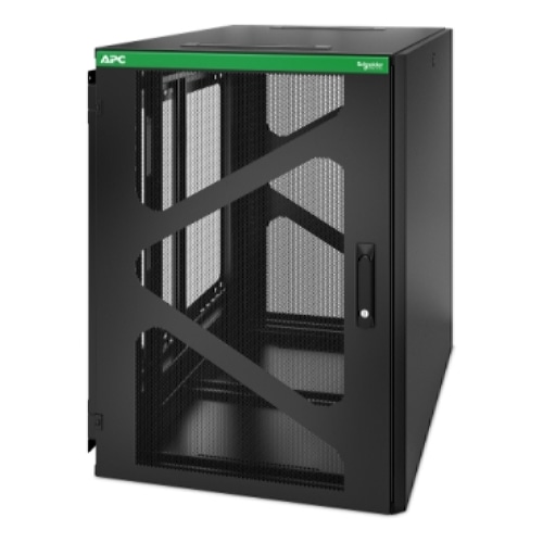APC AR118SM rack cabinet 12U Wall mounted rack Black
