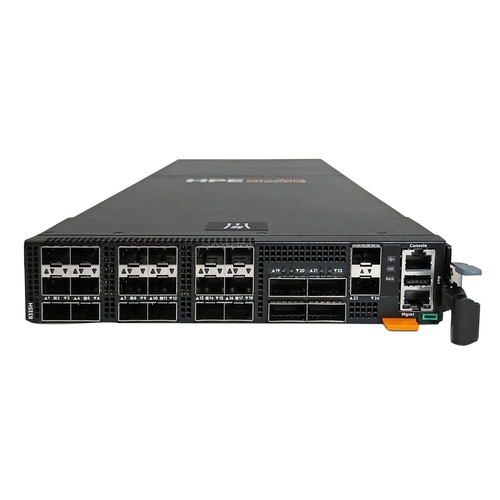 HPE Storage DCN 18p SFP28 25GbE 4p QSFP28 100GbE Connector to Power Half Width Sw H-series SN8325H