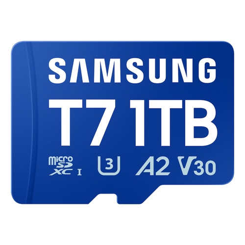 Samsung T7 microSD card