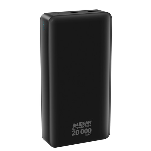 Urban Factory JUICEE MAX: USB-C IN & OUT / USB-A POWERBANK 20 000MAH
