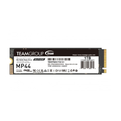 Team Group MP44L TM8FPW001T0C101 internal solid state drive 1 TB M.2 PCI Express 4.0 NVMe