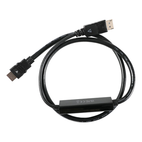 V7 DisplayPort 1.4 to HDMI (4K/60Hz) cable 1M/3.3ft Black