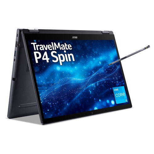 Acer TravelMate TMP414RN-53 I31315U 8/256 W11P EDU Intel Core i3 i3-1315U Hybrid (2-in-1) 35.6 cm (14) Touchscreen WUXGA 8 GB DDR4-SDRAM 256 GB SSD Wi-Fi 6 (802.11ax) Windows 11 Pro Education Black