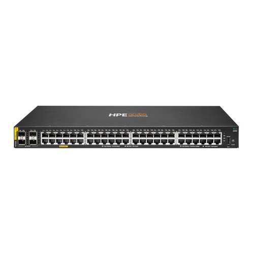 HPE Aruba Networking CX 6000 48p 10M/100M/1G Class4 PoE 4p SFP 1G 740W Switch