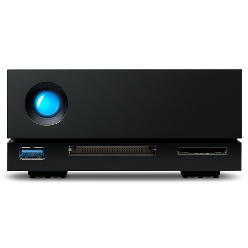 LaCie 1big Dock external hard drive 30 TB 7200 RPM USB Type-A / USB Type-C Black