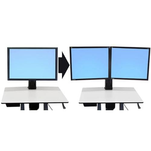 Ergotron WorkFit Convert-to-Dual Kit from Single HD 55.9 cm (22) Desk
