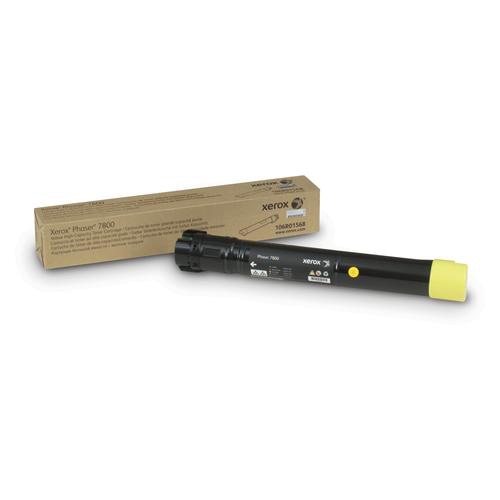 Xerox Genuine Phaser 7800 Yellow Toner Cartridge (17,200 pages) - 106R01568