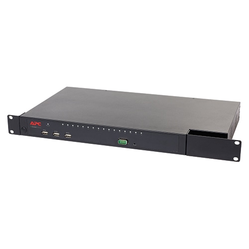 APC KVM0216A KVM switch Rack mounting Black
