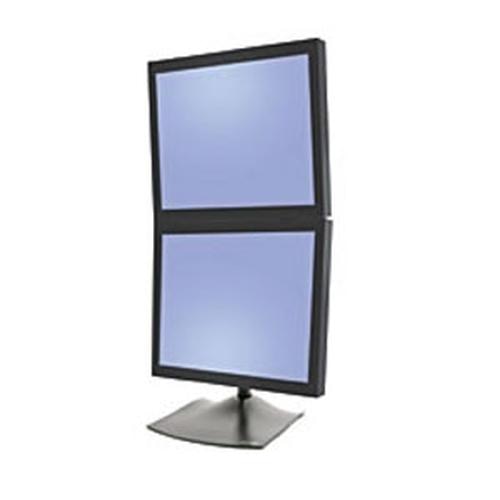 Ergotron DS Series DS100 Dual Monitor Desk Stand, Vertical 61 cm (24) Black