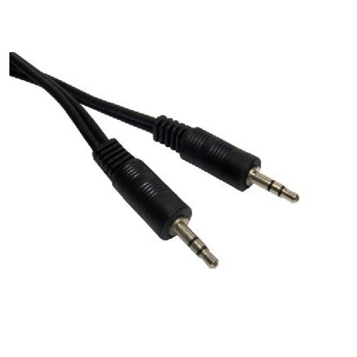 Cables Direct 3m 3.5mm audio cable Black