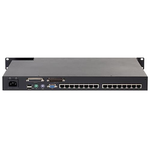 APC KVM0116A KVM switch Rack mounting Black
