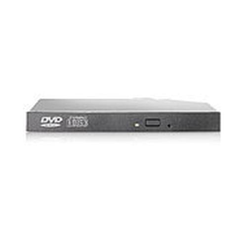 Hewlett Packard Enterprise 12.7mm Slim SATA DVD ROM JackBlack optical disc drive Internal DVD-ROM Black