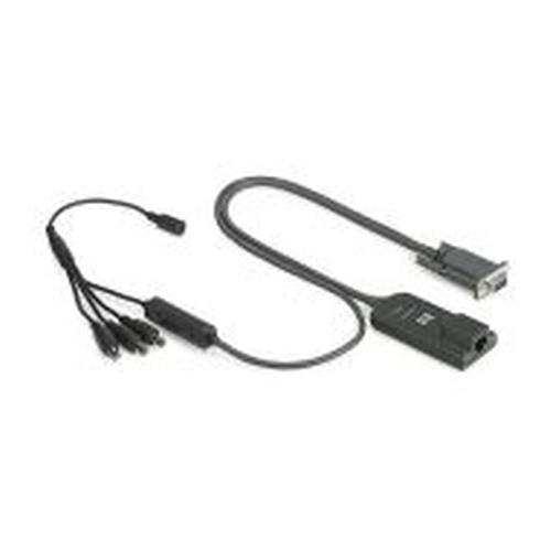 Hewlett Packard Enterprise 373035-B21 KVM switch Black