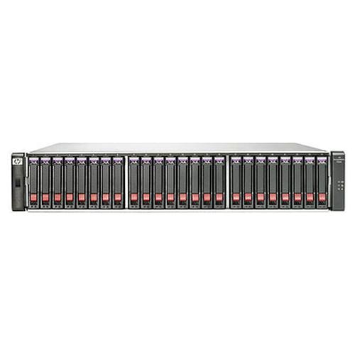 Hewlett Packard Enterprise P2000 G3 10GbE iSCSI MSA Dual Controller SFF disk array Rack (2U)