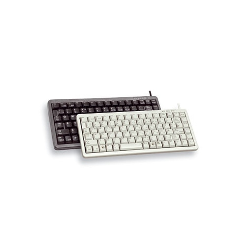 CHERRY Compact , Combo (USB + PS/2) keyboard USB + PS/2 QWERTY Grey