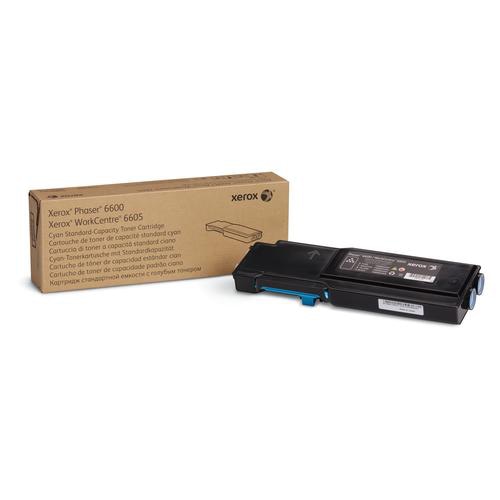 Xerox Genuine Phaser 6600 / WorkCentre 6605 Cyan Toner Cartridge - 106R02245