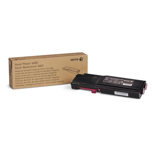 Xerox Genuine Phaser 6600 / WorkCentre 6605 Magenta Toner Cartridge - 106R02246