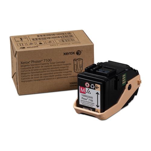 Xerox Genuine Phaser 7100 Magenta Standard Capacity Toner Cartridge - 106R02600