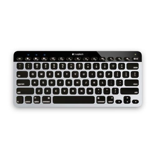 Logitech 920-004270 mobile device keyboard Black, White Bluetooth AZERTY French