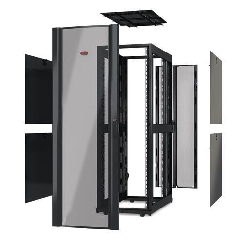APC NetShelter SX 42U Freestanding rack Black