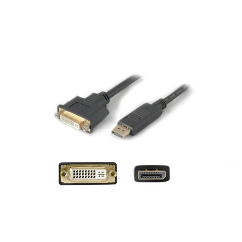 AddOn Networks DISPLAYPORT2DVI video cable adapter DisplayPort DVI Black