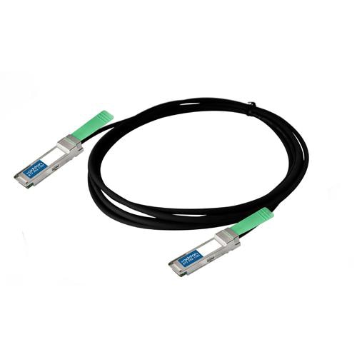 AddOn Networks QSFP+, 5m InfiniBand cable QSFP+ Black