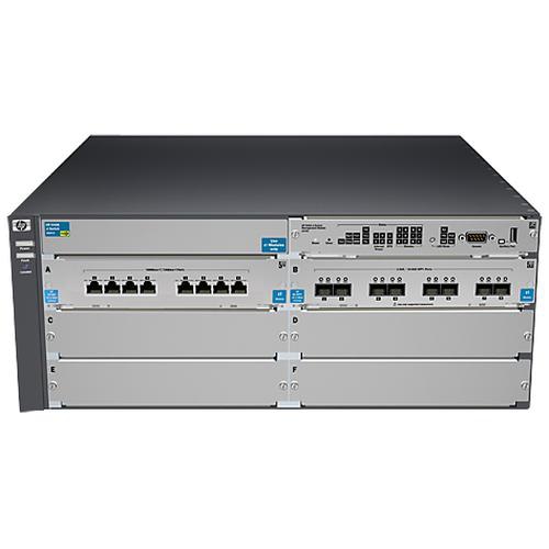 Hewlett Packard Enterprise 5406 8p 10GBASE-T 8p 10GbE SFP+ v2 zl Managed 4U Grey
