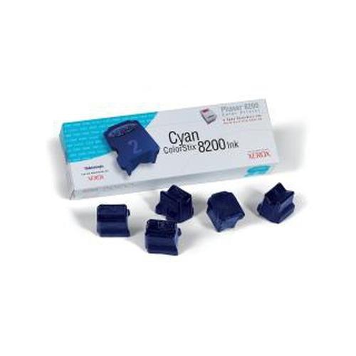 Xerox GENUINE 5 CYAN COLORSTIX 8200 INK ink stick