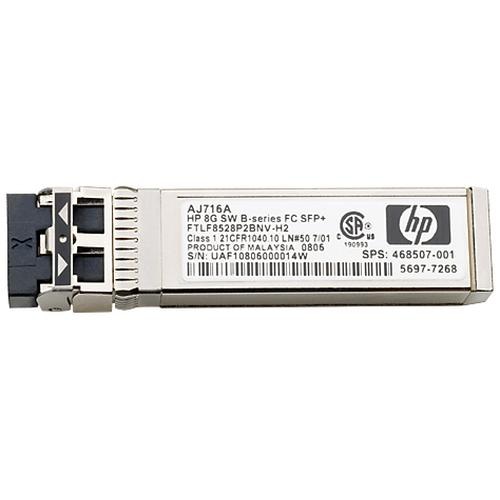 Hewlett Packard Enterprise MSA 2040 10Gb Short Wave iSCSI SFP+ 4-pack network transceiver module Fiber optic 10000 Mbit/s SFP+