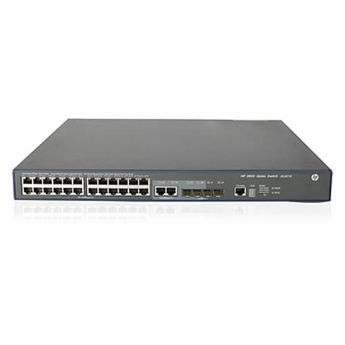 Hewlett Packard Enterprise 3600-24-PoE+ v2 EI Managed L3 Fast Ethernet (10/100) Power over Ethernet (PoE) Black
