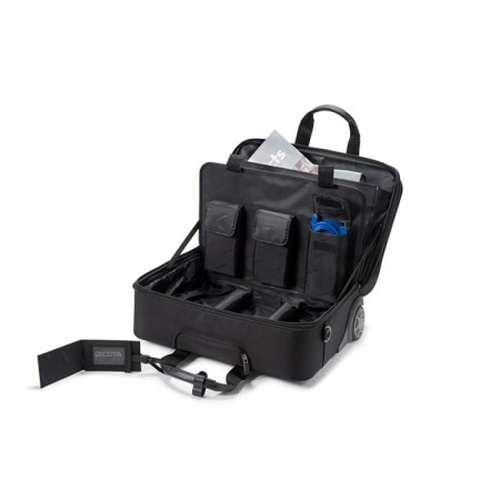 Dicota Top Traveller Roller PRO 14-15.6 Trolley Black Nylon