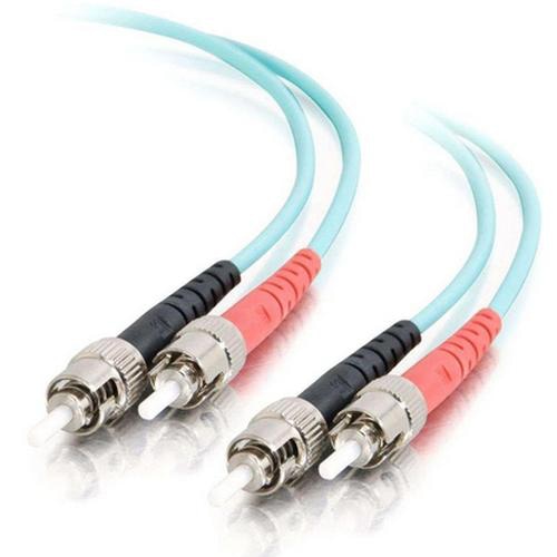 C2G 85504 fibre optic cable 1 m ST OFNR Turquoise